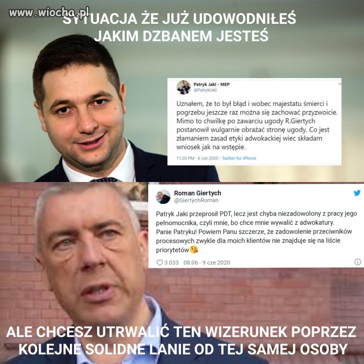 Kiedy jeden wp...ol dostać to mało