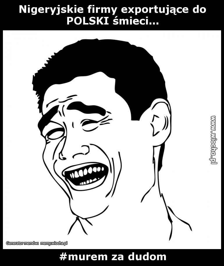 Nigeryjskie firmy exportujące do POLSKI śmieci...