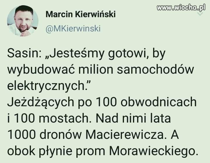 A samochody będą parkować 