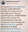 Magdalena Adamowicz do wyborców 