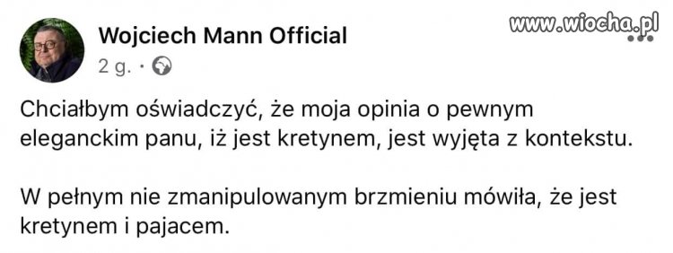 Sprostowanie. 