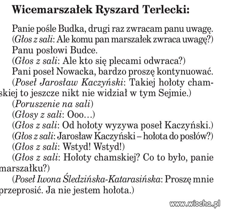 Po 11 dniach jest stenogram 