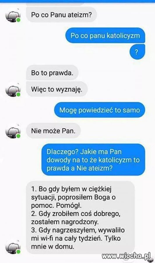 Uważajcie, bo kara może Was spotkać docześnie.