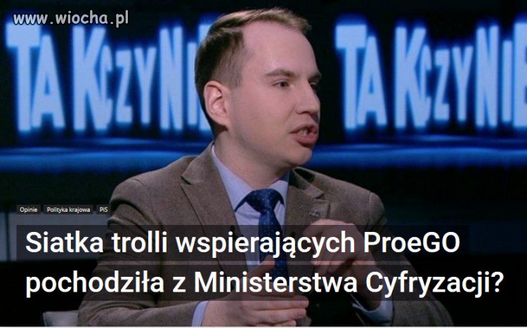 Serwis Niebezpiecznie.pl przeanalizował siatkę prorządowych trolli