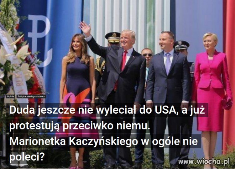 Dudy nie chcą w USA