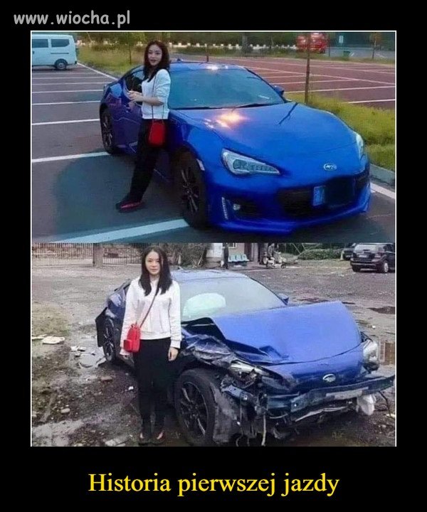 To sobie pojeździła