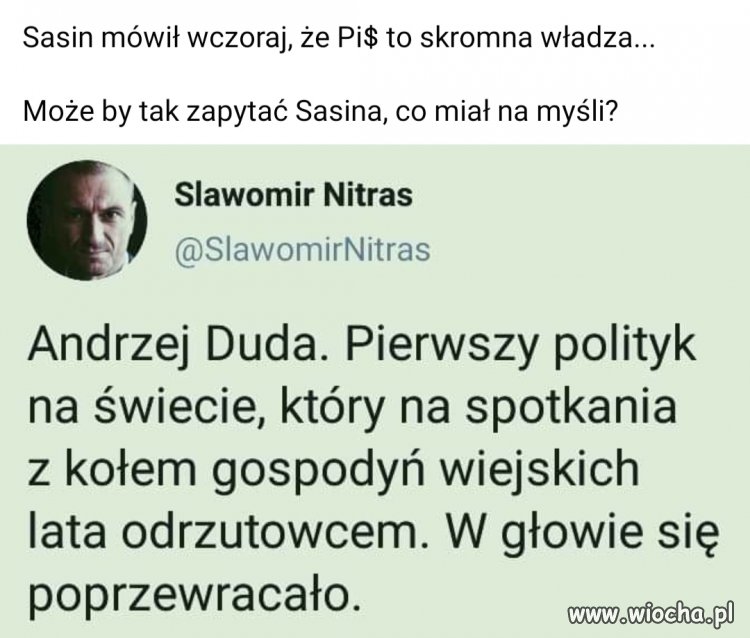 PiS - skromna władza...