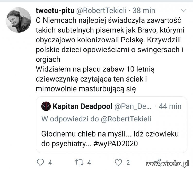 Ludzie to mają problemy...