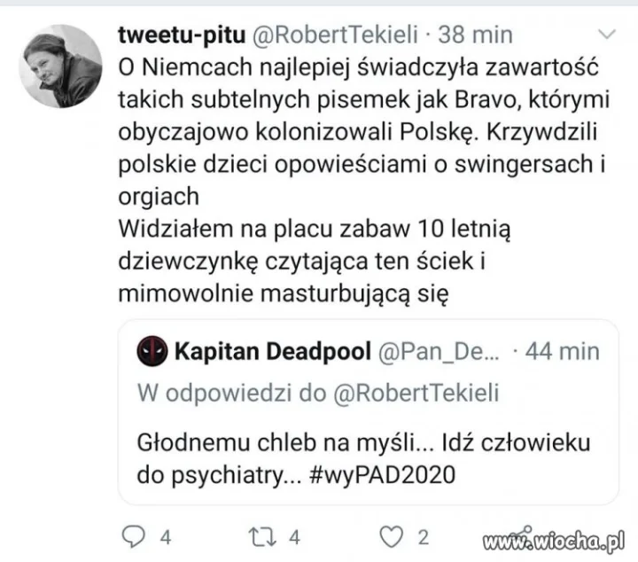 Ludzie to mają problemy...