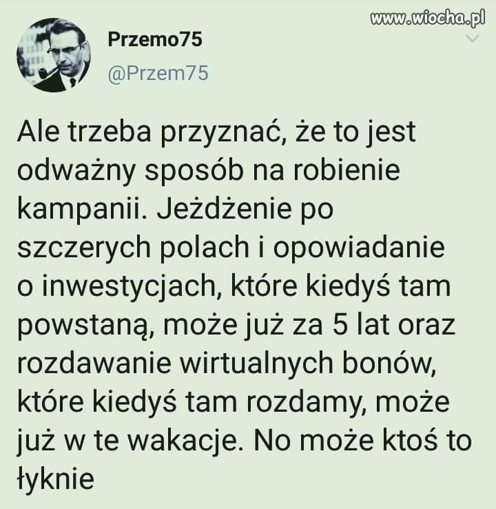 Może ktoś to łyknie. 