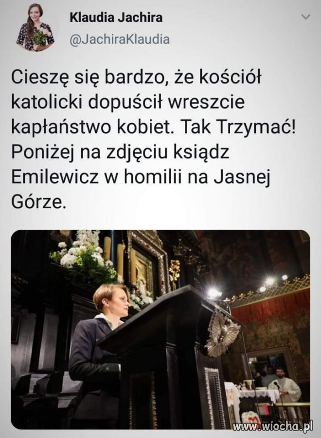 Patronka tych, co udają, że nie słyszą...