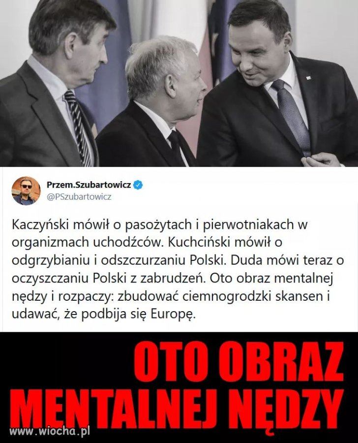 Obraz mentalnej nędzy...