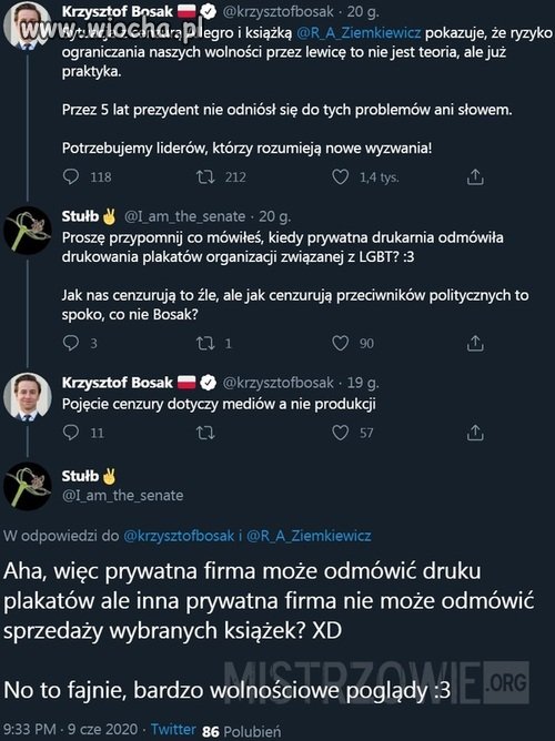 Bosak i jego logika