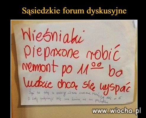 Sąsiedzkie forum 