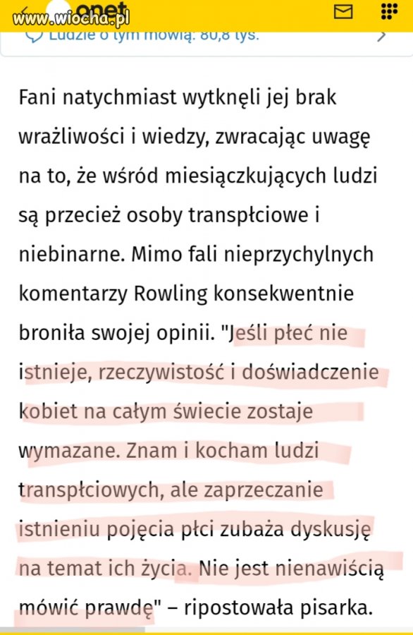 J.K. Rowling w ogniu krytyki