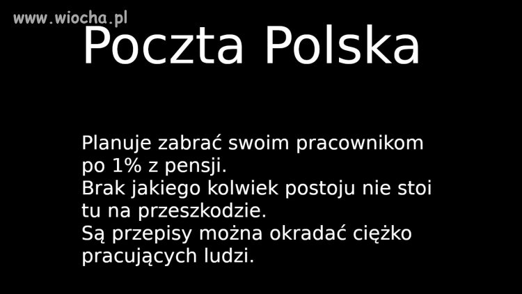 Jak pięknie się nas okrada, czas się obudzić 