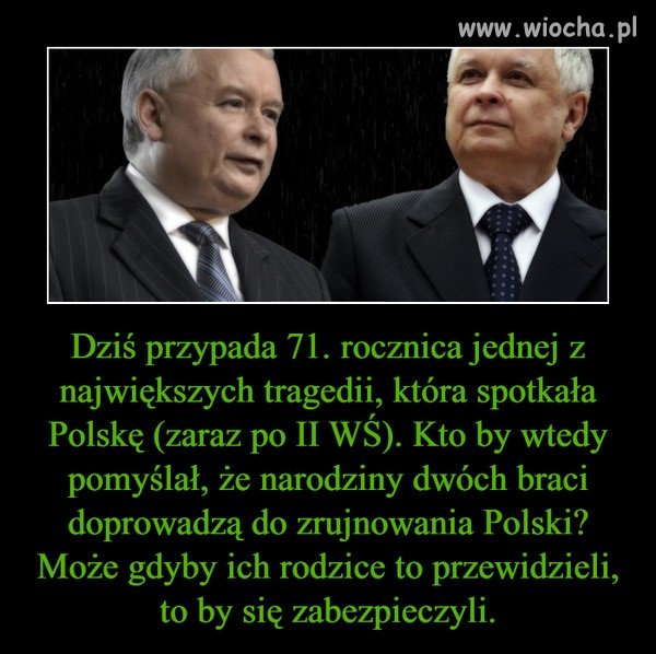 Smutna rocznica ...