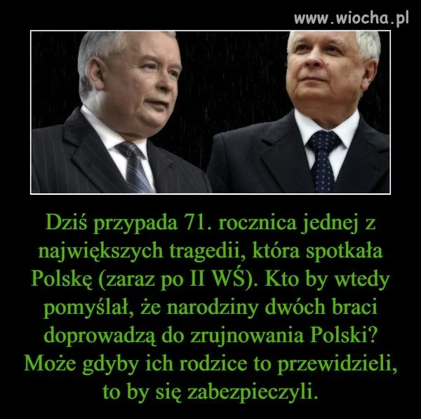 Smutna rocznica ...
