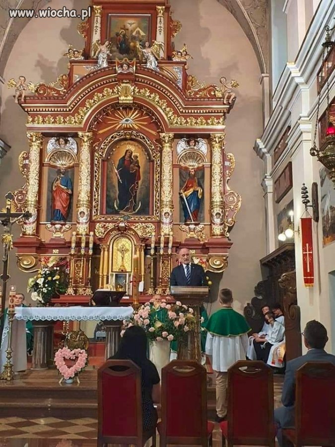 Dziś kazanie o samolotach wygłasza Antoni