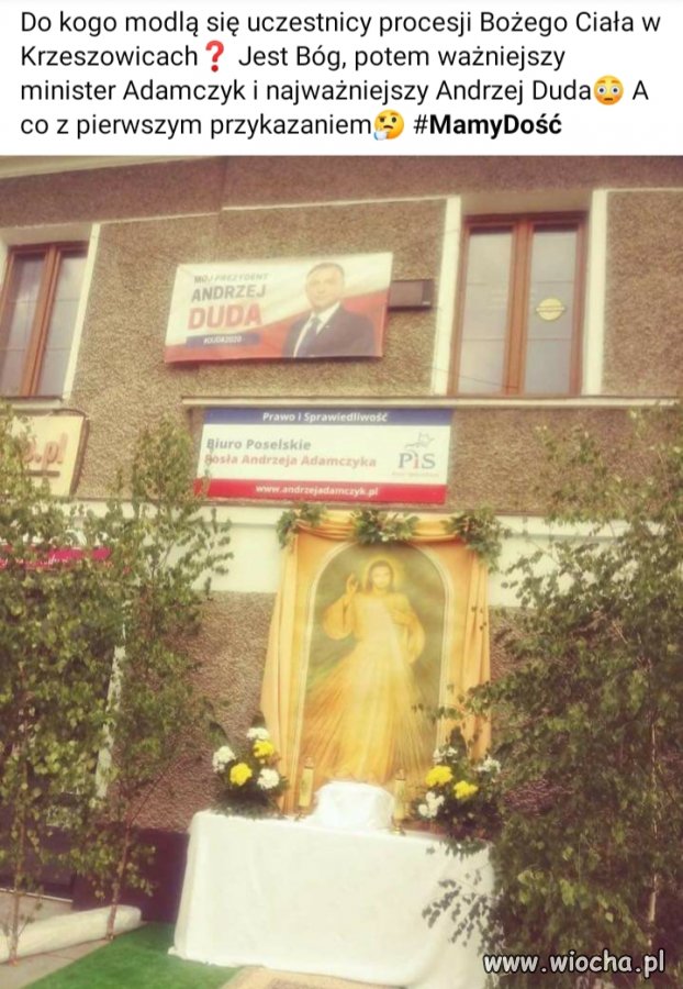Procesja w Krzeszowicach...