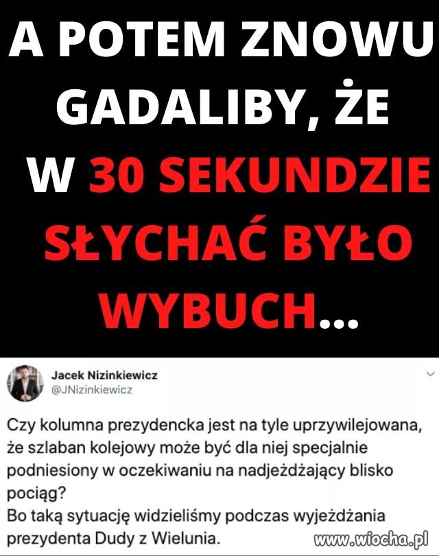 Byłaby to wina Tuska