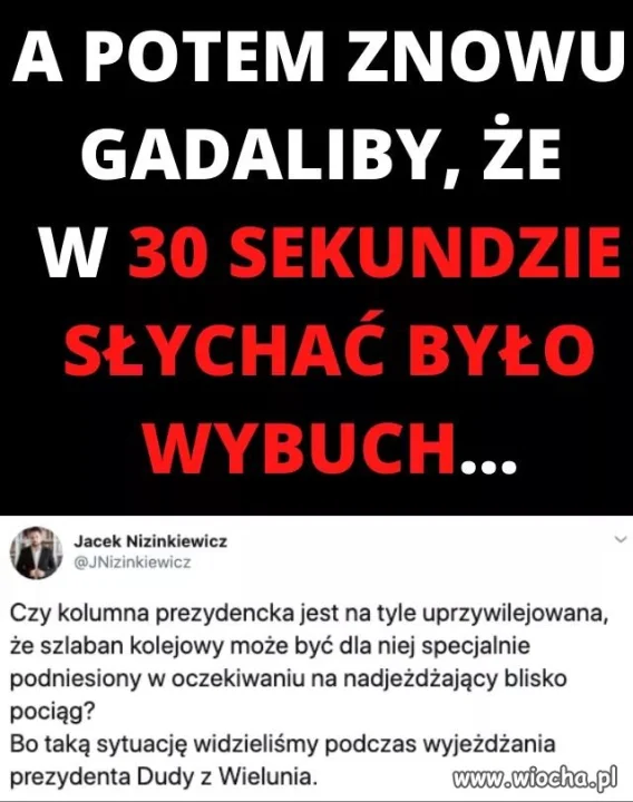 Byłaby to wina Tuska