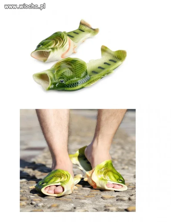 Klapki dla wędkarza