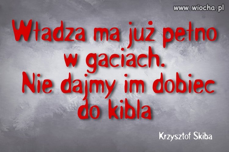 Bardzo sensowny apel ...