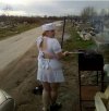 Cmentarny grill.
