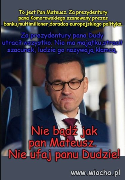 Nie bądź jak Pan Mateusz!