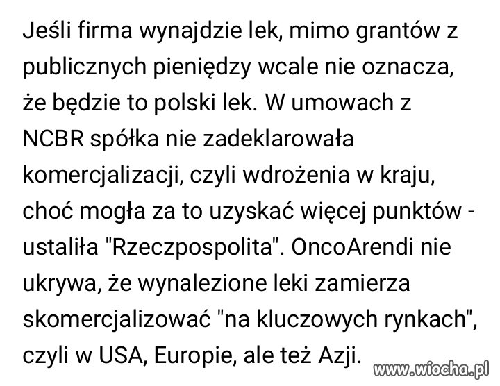 Bo dotacje to za mało