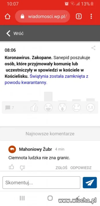 Za tydzień procesje.