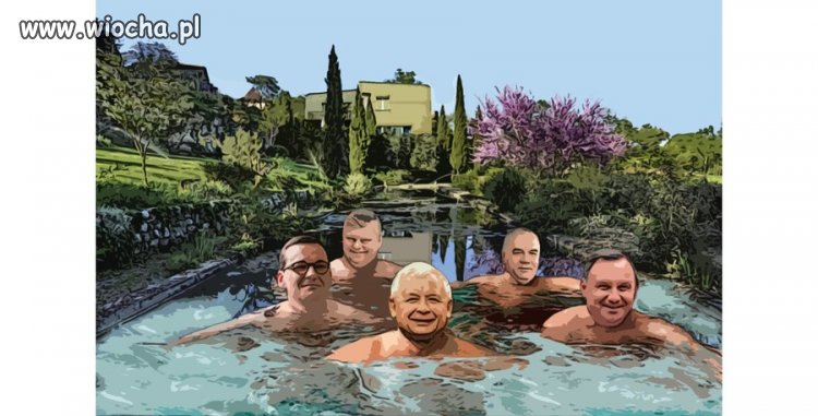 Otwarcie nowego oczka wodnego na Żoliborzu.