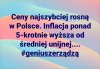 No bo jak rosną wynagrodzenia to rosną też i ceny