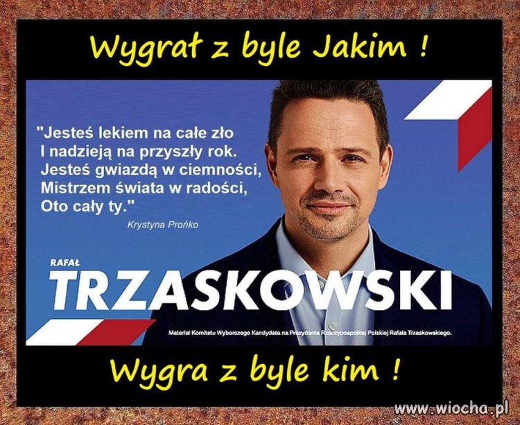 Wygrał z byle Jakim