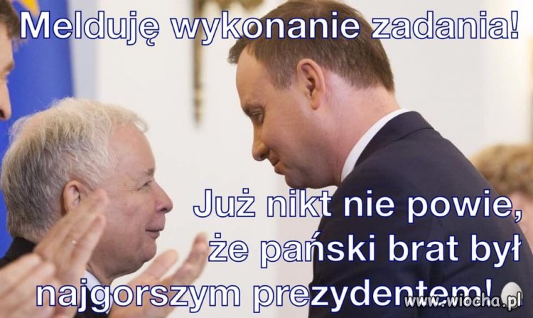 Teraz może odejść w niebyt.