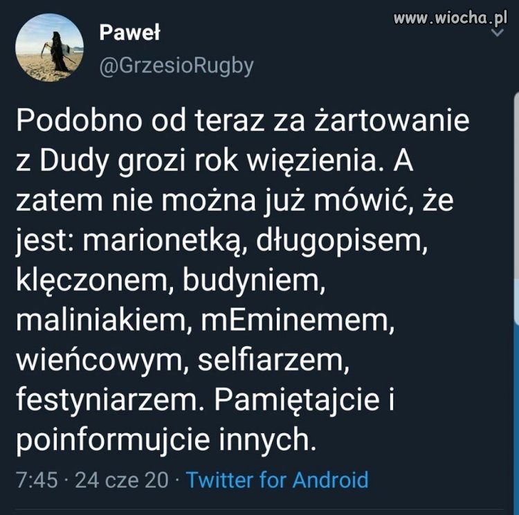 Nie trzeba tyle mówić, pisać 