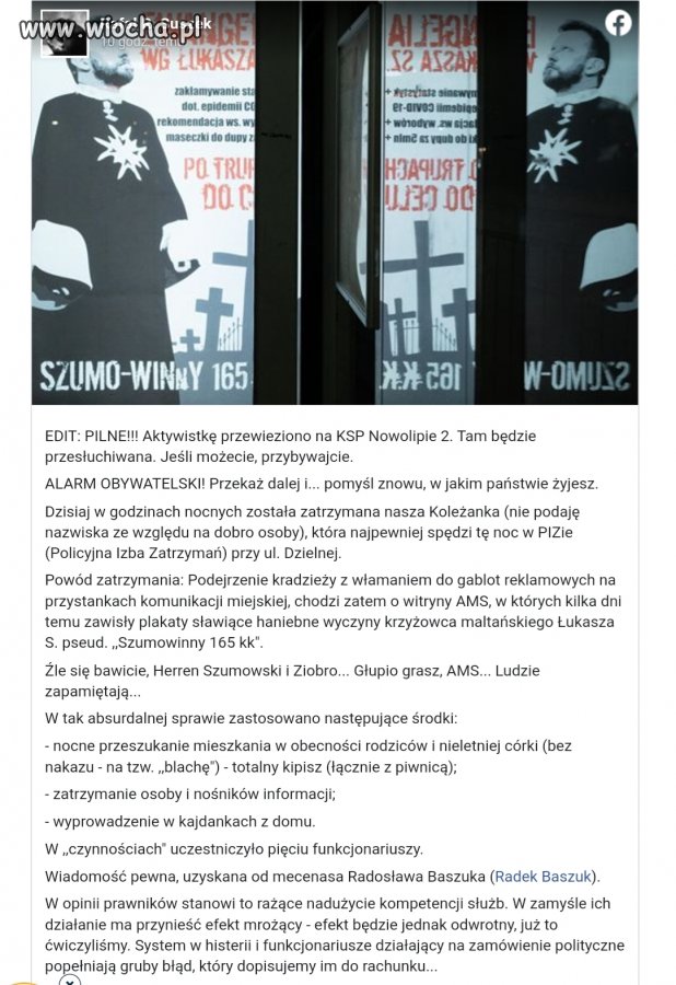 Więźniowie polityczni nową pisowską modą
