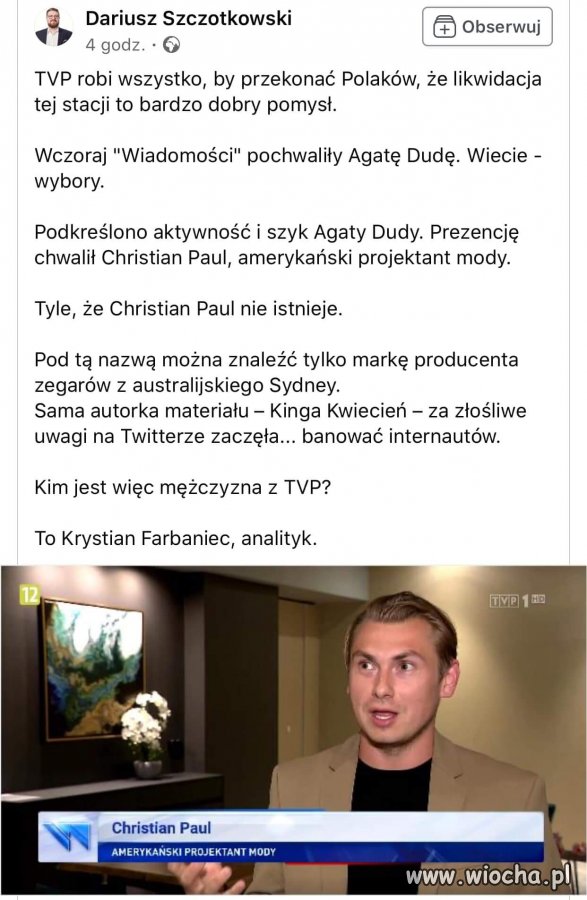 Pi(s)c na wodę, fotomontaż. 