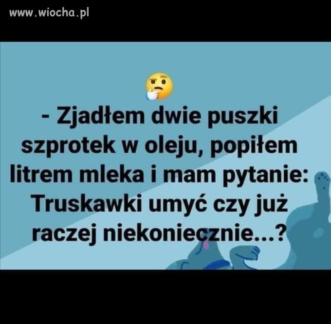 Myć czy nie?