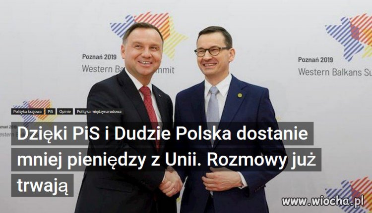 Członkowie Unii Europejskiej uważają, że Polska 