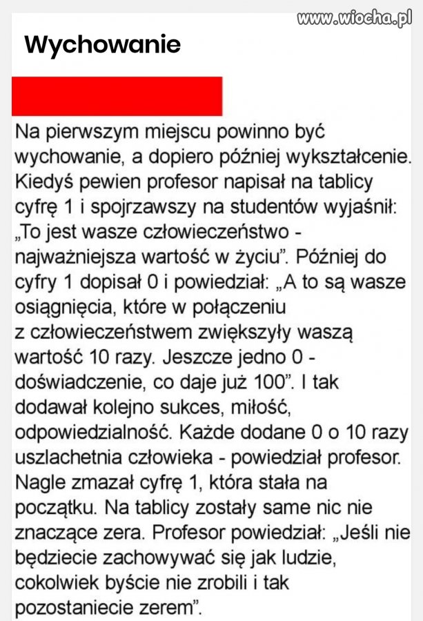 Wychowanie