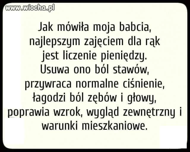 Słuchajcie babć!