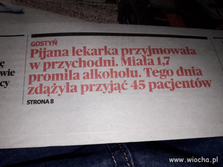 Pijana Pani doktor