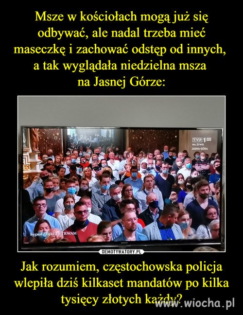 Tymczasem na Jasnej Górze 