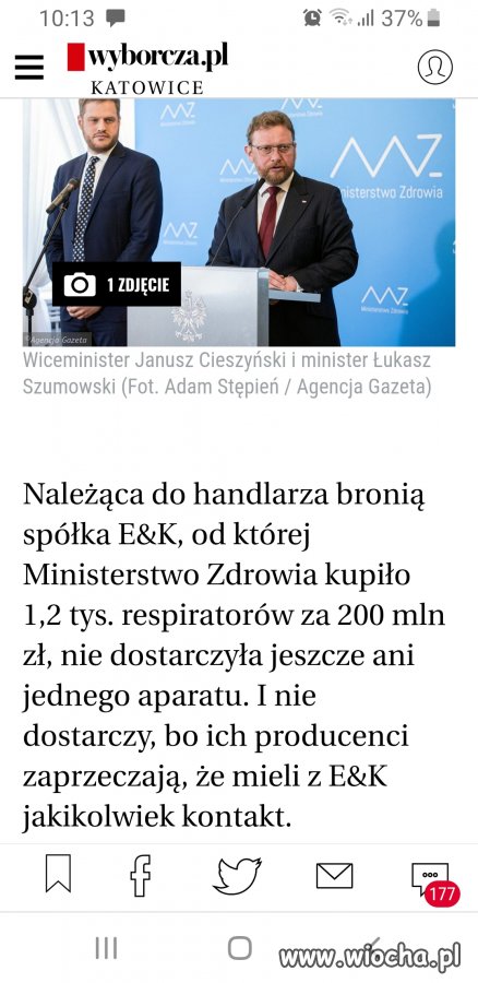 Szykujcie się ministrowie.
