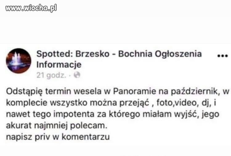 Pilne ogłoszenie!
