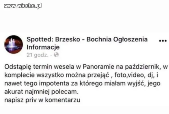 Pilne ogłoszenie!