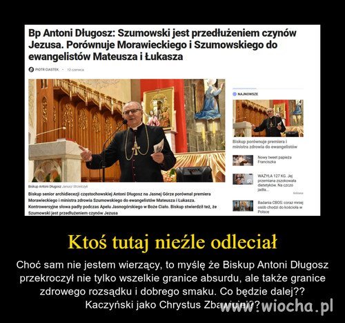 Ktoś tu nieźle odleciał 