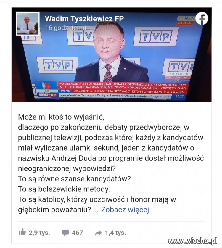 Krótki wpis na temat debaty...